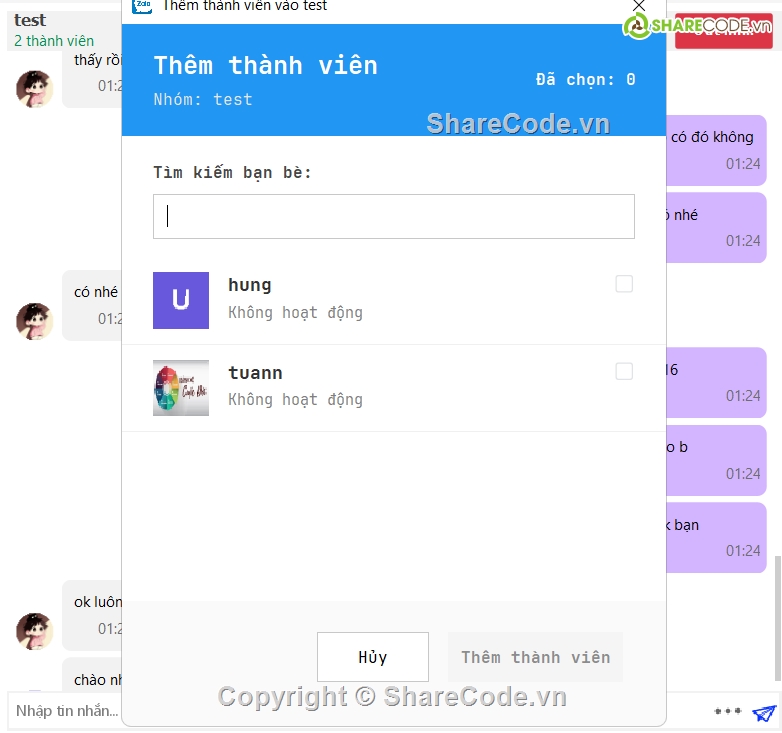 Code đồ án,Socket.IO,Client - Server,Socket,Java chat application